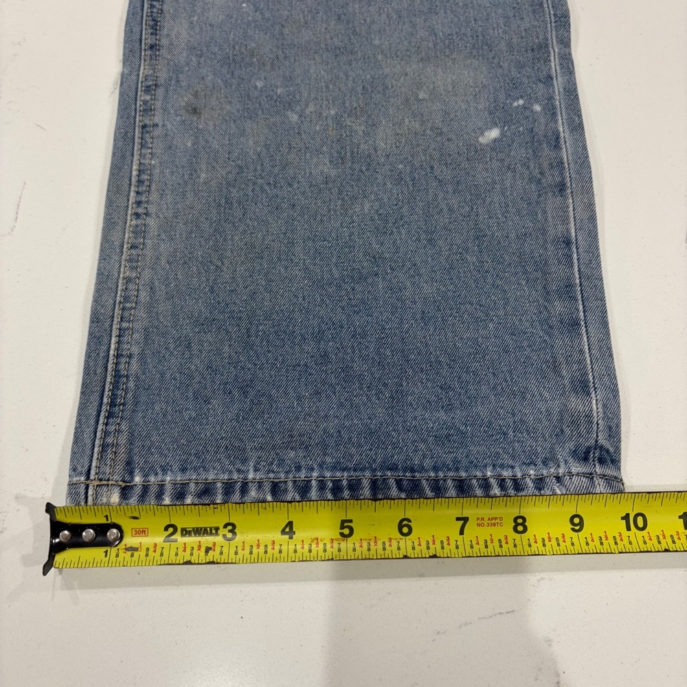 Parish Nation Rebel Nation Y2K Baggy Distressed Skater Jeans Mens 42 Grunge - Picture 7 of 7